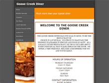 Tablet Screenshot of gcdiner.com